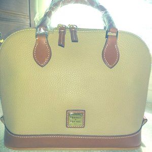 NWT Dooney & Bourke Zip Zip Satchel- Desert
